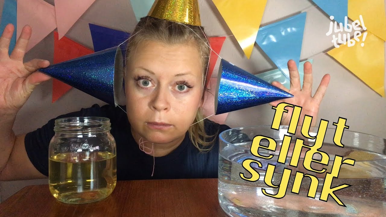 Flyt eller synk - Gullhjerte, klinkekule, glitter