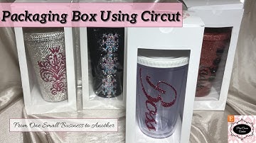 Packaging Box Tutorial With Cricut Machine | From Templatemaker.nl