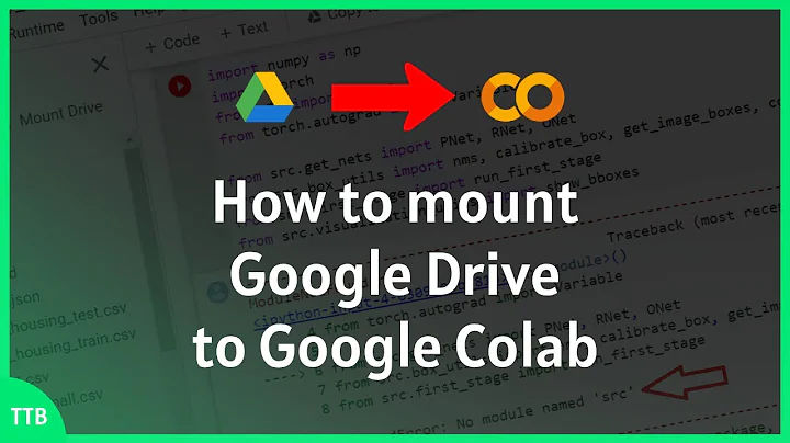 How to mount Google Drive to Google Colab
