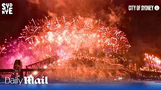 LIVE: New Year's Eve fireworks display over Sydney Harbour