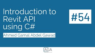 Revit API in Arabic - #54 - Revit API Path (What I Should Learn) - Ahmed Gamal Abdel Gawad​ screenshot 5