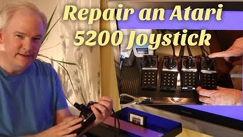 Repairing Your Atari 5200 Controller Can Be an Interesting & Very Rewarding Journey (vid #74)