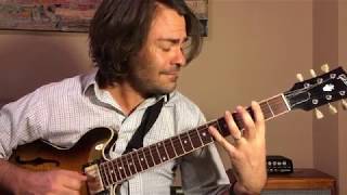 Video voorbeeld van "Christmas Time Is Here - Jazz Guitar Chord Melody"