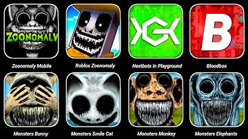 Roblox Zoonomaly (OBBY), Zoonomaly Mobile, Nextbots in Playground Mod Zoonomaly, Bloodbox | Gameplay