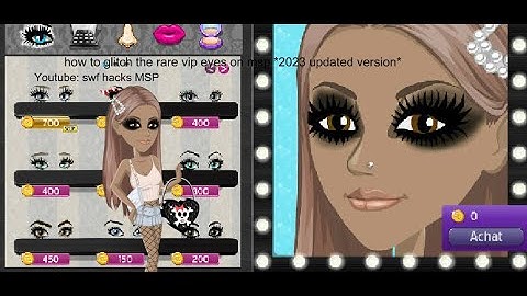 How To Glitch/Spawn Rare VIP Eyes (Updated Version 2023 Cheat Engine MSP)