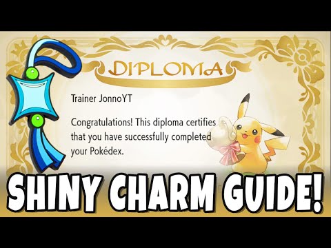 How To Get A Shiny Charm In Pokemon Lets Go Pikachu Lets Go Eevee