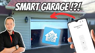 How to make your Garage Door Smarter with Home Assistant and ESPHome !