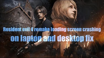 resident evil 4 remake loading screen crashing fix #gaming #residentevil4remake