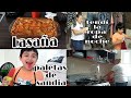 VLOG // RECETA DE LASAÑA //COMIMOS PALETAS DE SANDIA🍉 // TIENDO LA ROPA DE NOCHE 👕