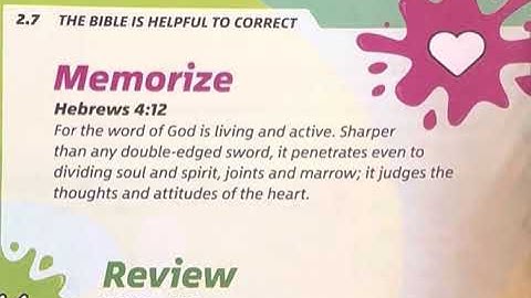 Hebrews 4:12 NIV Song