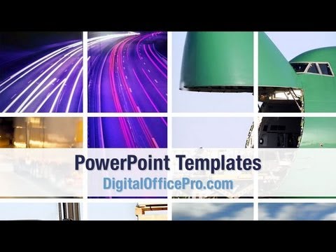 transportation collage powerpoint template backgrounds photo collage template powerpoint