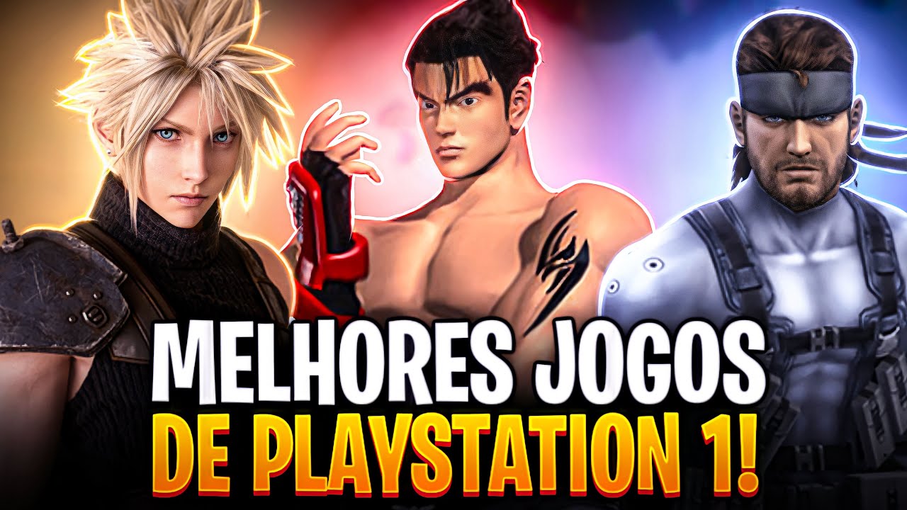 Os 10 melhores jogos de PlayStation 1? Fizemos uma lista