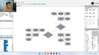 Cara Membuat Entity Relationship Diagram (ERD) Rental Mobil mengguakan yEd Graph Editor