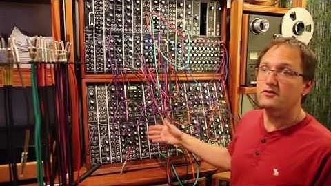 Modular Synth - Sequencer Ratcheting with a VC ADSR envelope