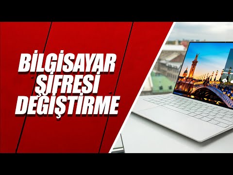 Bilgisayar Şifresi Değiştirme | Windows 7, 8 ve 10!