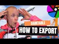 Exporting your photo the easiest way in darktable