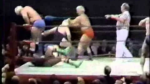 WWA Brusier/Crusher/...  vs Heenan/Christy/H...  W...