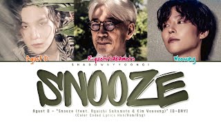 Agust D - 'Snooze (feat. Ryuichi Sakamoto & WOOSUNG Of The Rose)' ShadowByYoongi