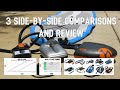 Electric paddleboard SUP Pumps side by side review - Shark II and more