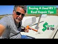 RV Newbie: Buying a Used RV Roof Maintenance & Fresh Water Tank Sanitizing