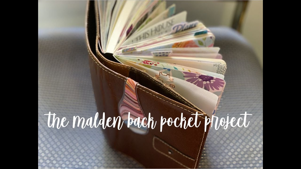 Personal Malden Back Pocket Project - Stalogy Cover - YouTube