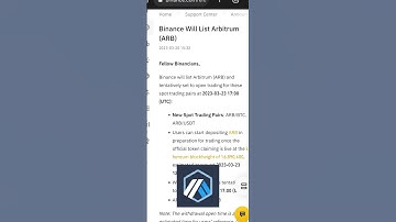 Arbitrum binance listing update| arb listing update| binance new listing update #crypto #binance