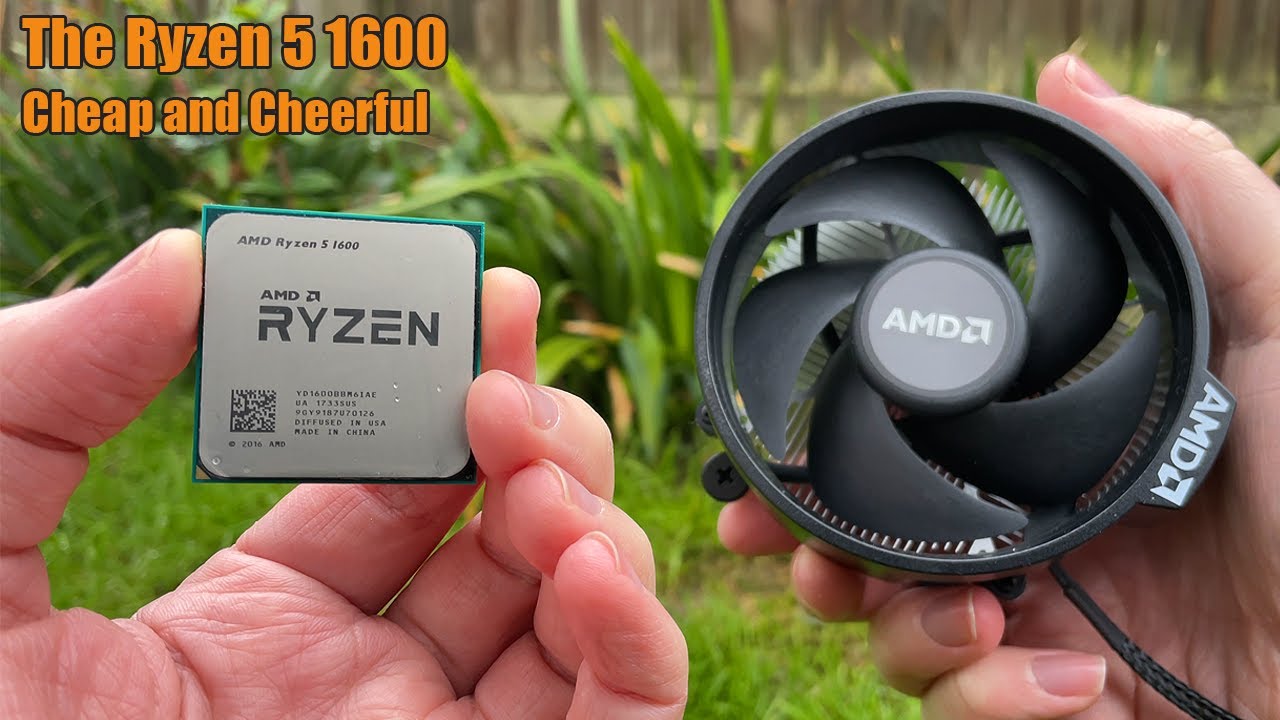 The Ryzen 5 1600 is really cheap these days, and still pretty good