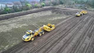 K-Tec Earthmovers Showcase Volvo ADT powered Scraper range at Conexpo 2020