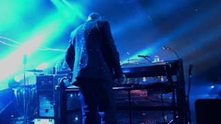On Stage Another One Bites The Dust - Queen Adam Lambert Boston 2017