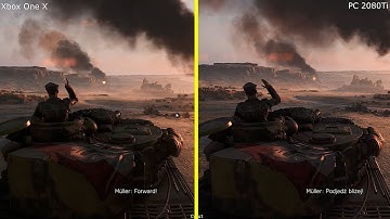 Battlefield 5 PC RTX 2080 Ti vs Xbox One X Graphics Comparison
