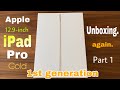 Apple 1st generation iPad Pro 12.9 unboxing. ( again.) [ 初代iPad Pro 12.9インチ(Wi-Fiモデル)開封 (再) ] Part 1