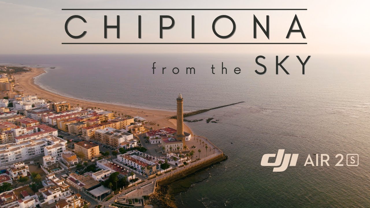 Chipiona Cadiz filmed from the sky | DJI Air2S drone video