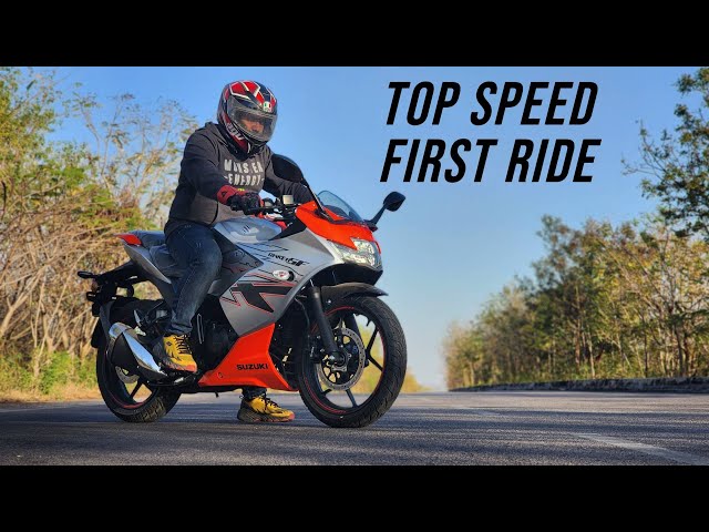 2023 New Suzuki Gixxer Sf 155 Top Speed First Ride Review | What'S New -  Youtube