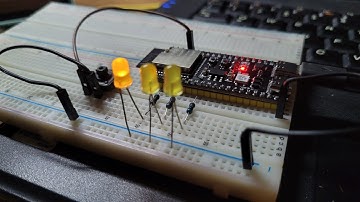 ESP32 Project 02 – LED Selector with Push Button using ESP IDF