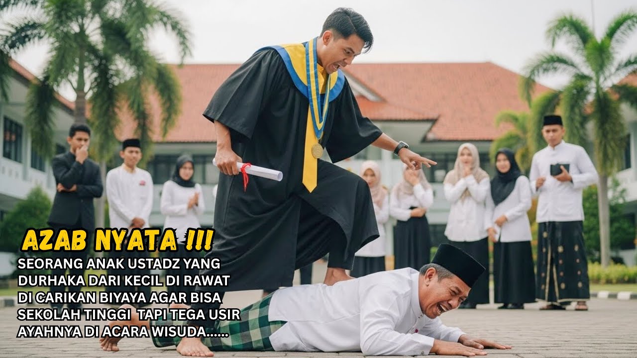 Durhaka An4k Ini Usir Ayahnya Saat Acara Wisuda, Lihat Bagaimana Endingnya...