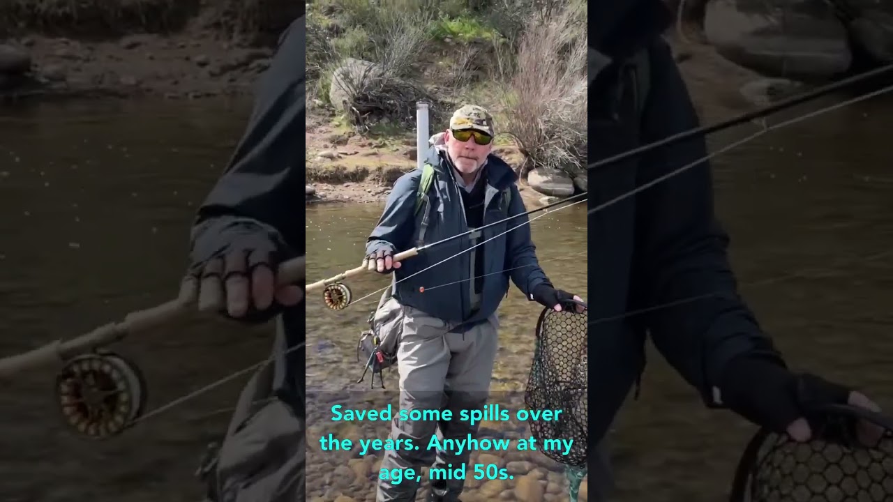 For your SAFETY! Always use a wading staff; weekly fly fishing tip