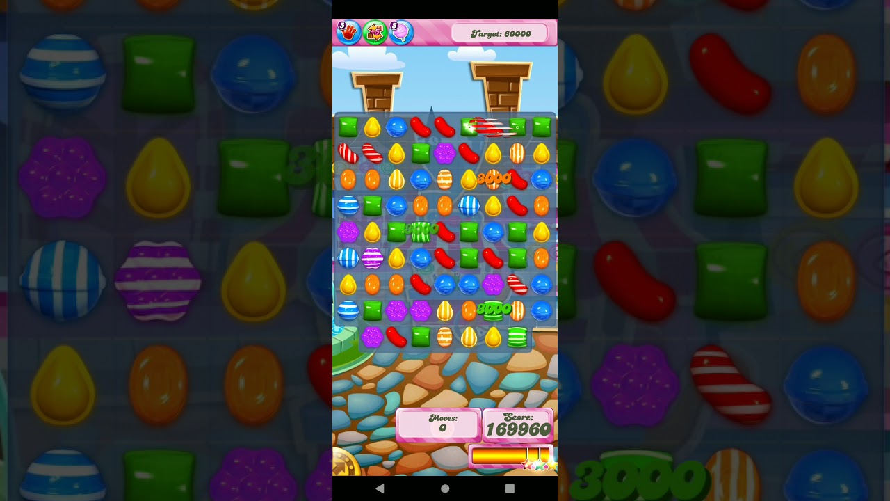 Candy crush saga old version candy town 110 Android gameplay YouTube
