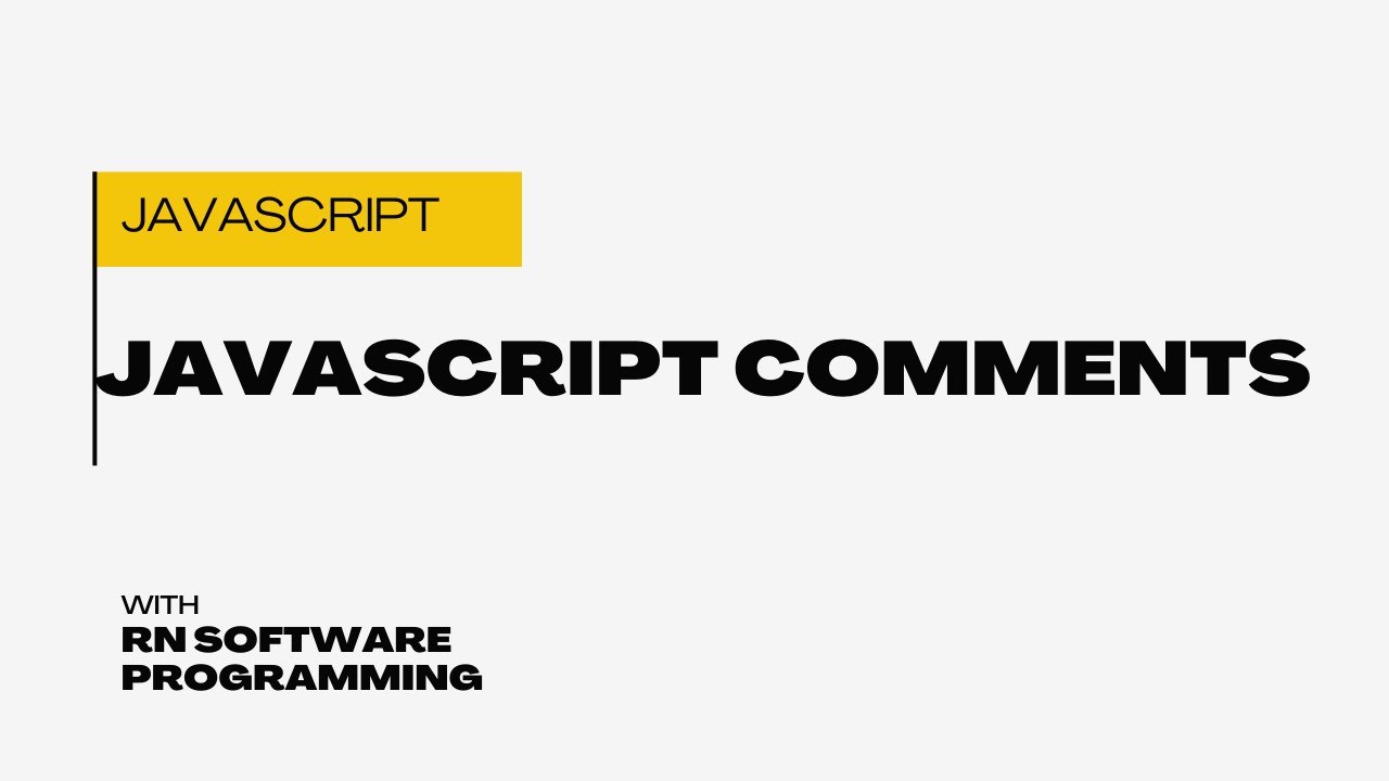 How do you comment in JavaScript? | How do I comment multiple lines in ...