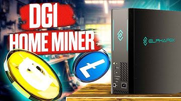 The Best Home DOGECOIN Miner you can Buy! ELPHAPEX DG Home 1