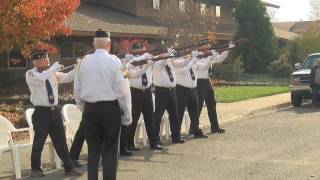 Full American Legion Post 73, 21 Gun Salute Update