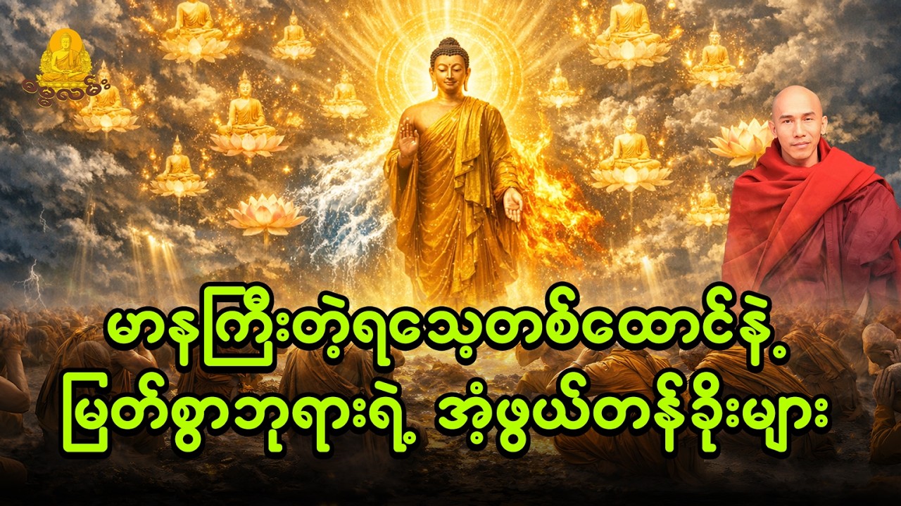 သစ္စာရွှေစည်ဆရာတော်ဟောကြားတော်မူသော မာနကြီးတဲ့ ရသေ့တစ်ထောင်နှင့် မြတ်စွာဘုရားရဲ့ အံ့ဖွယ်တန်ခိုးများ