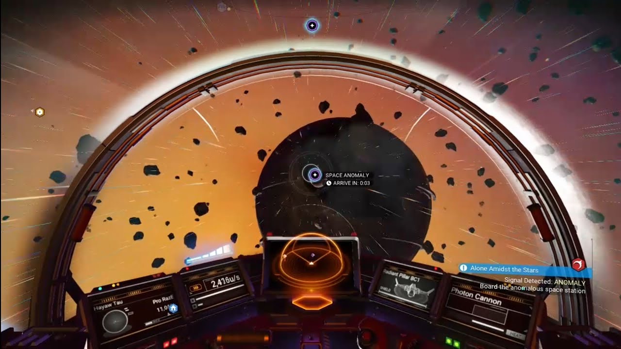 Invitation to Space Anomaly No Man's Sky YouTube
