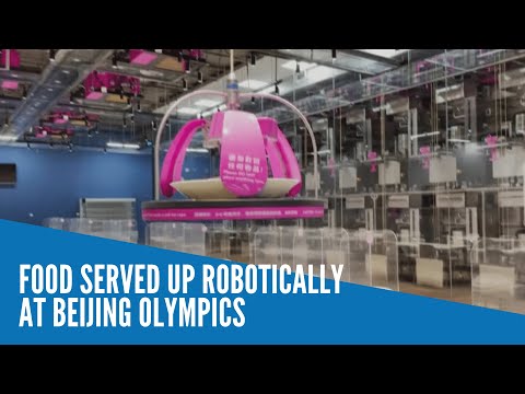 Food served up robotically at Beijing Olympics