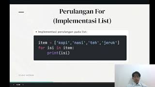 Looping #5 - Algoritma dan Pemrograman 