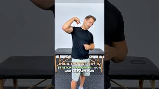 The Best Stretch To Alleviate Tension And Pain In Your Upper Traps #neckpain #shorts