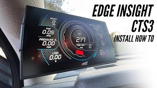 Edge Insight CTS3 Install How To (EGT, Fuel Pressure, Oil Pressor) On a 3rd Gen Cummins