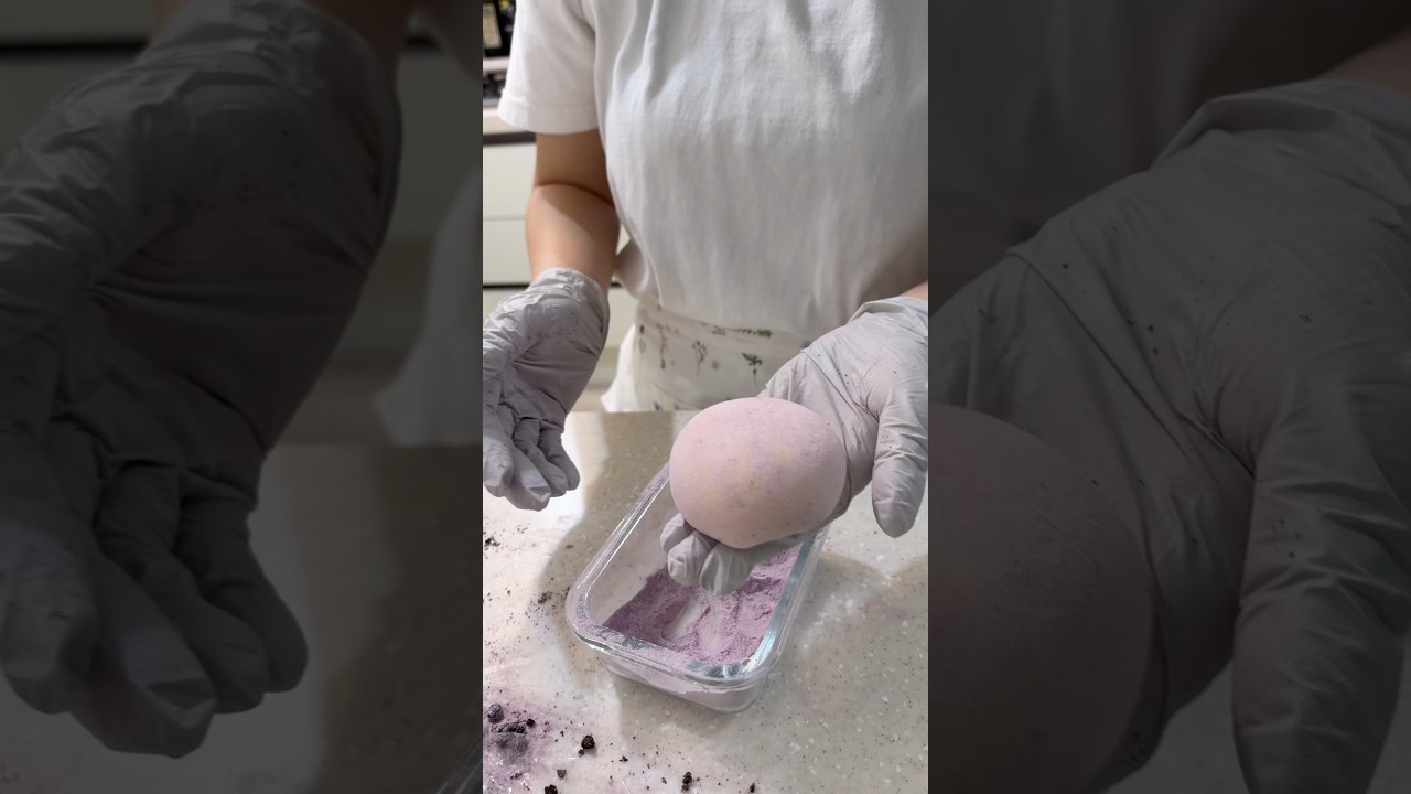 Ube Shanghai Rice Cake