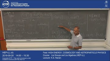 Lie Groups and Lie Algebras (HEP-LL) 4 of 18