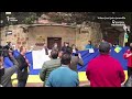 Протест у посольства РФ в Колумбии