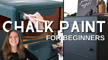 How to Chalk Paint Furniture | With Chalk Paint and Wax + BEST Tips and Tricks